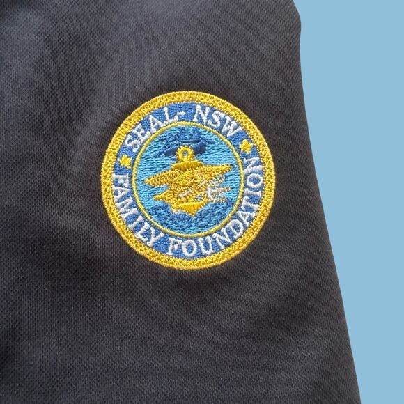 Travis Mathew Navy Seal Family Foundation Men's The Ten Year Polo Size L NWT - Picture 4 of 7